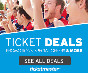 Ticket deals on Ticketmaster